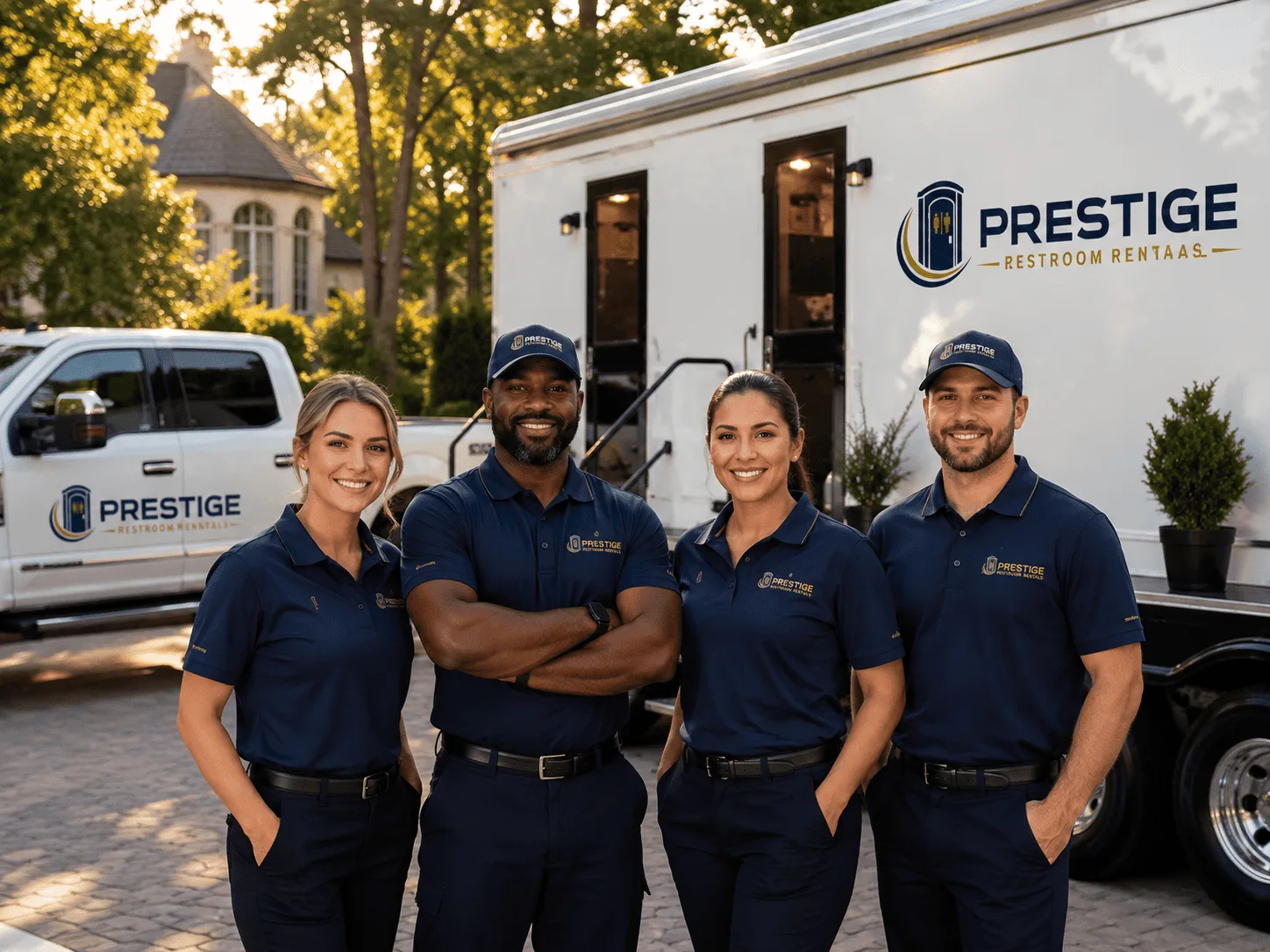 Trusted Luxury Portable Restrooms company in Ernul, NC